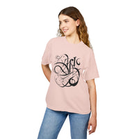 Ark Design with Custom Drip Logo on Back - Unisex Urban Heavy Tee