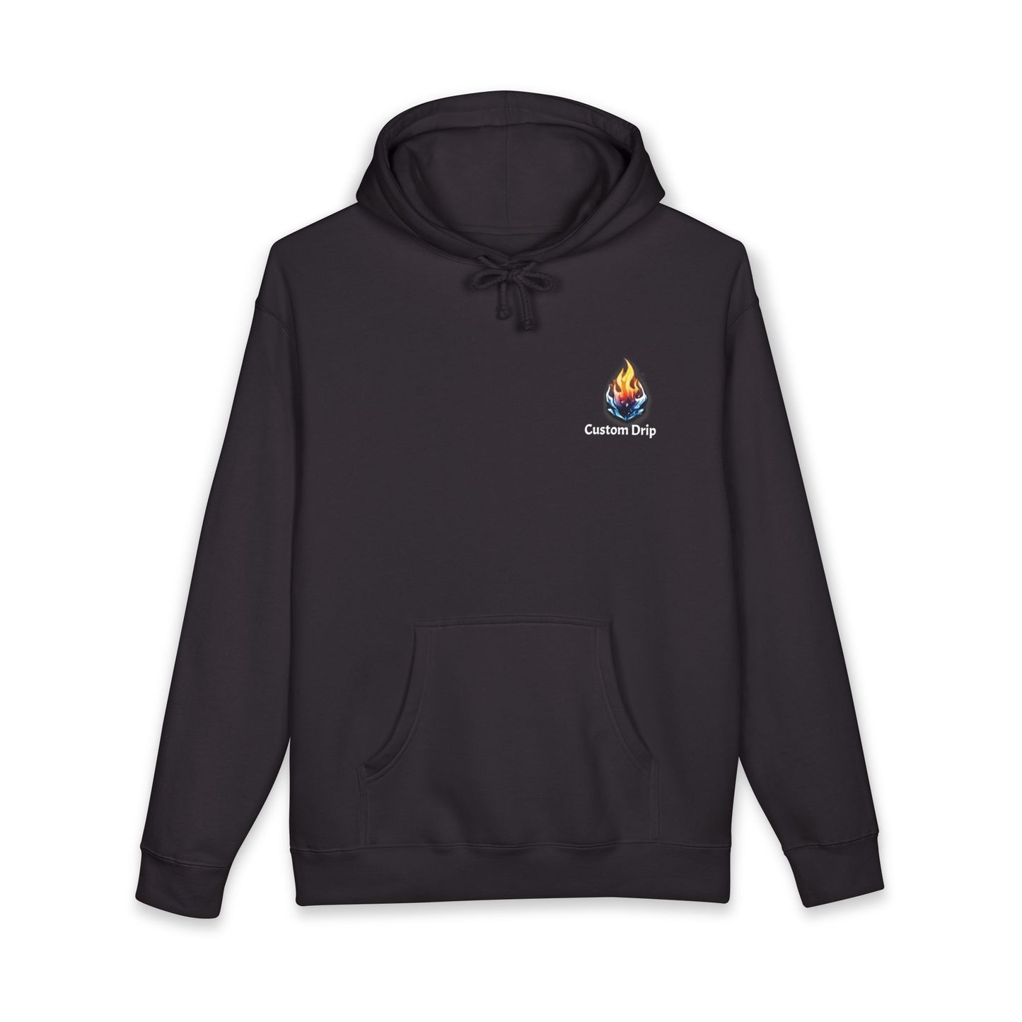 Skull Flame Hoodie — "System Burn" Cyberfire Graphic Hooded Sweatshirt