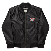 Custom Drip's Leather Bomber Jacket