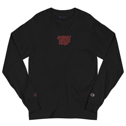 Custom Drip's Men's Champion Long Sleeve Shirt