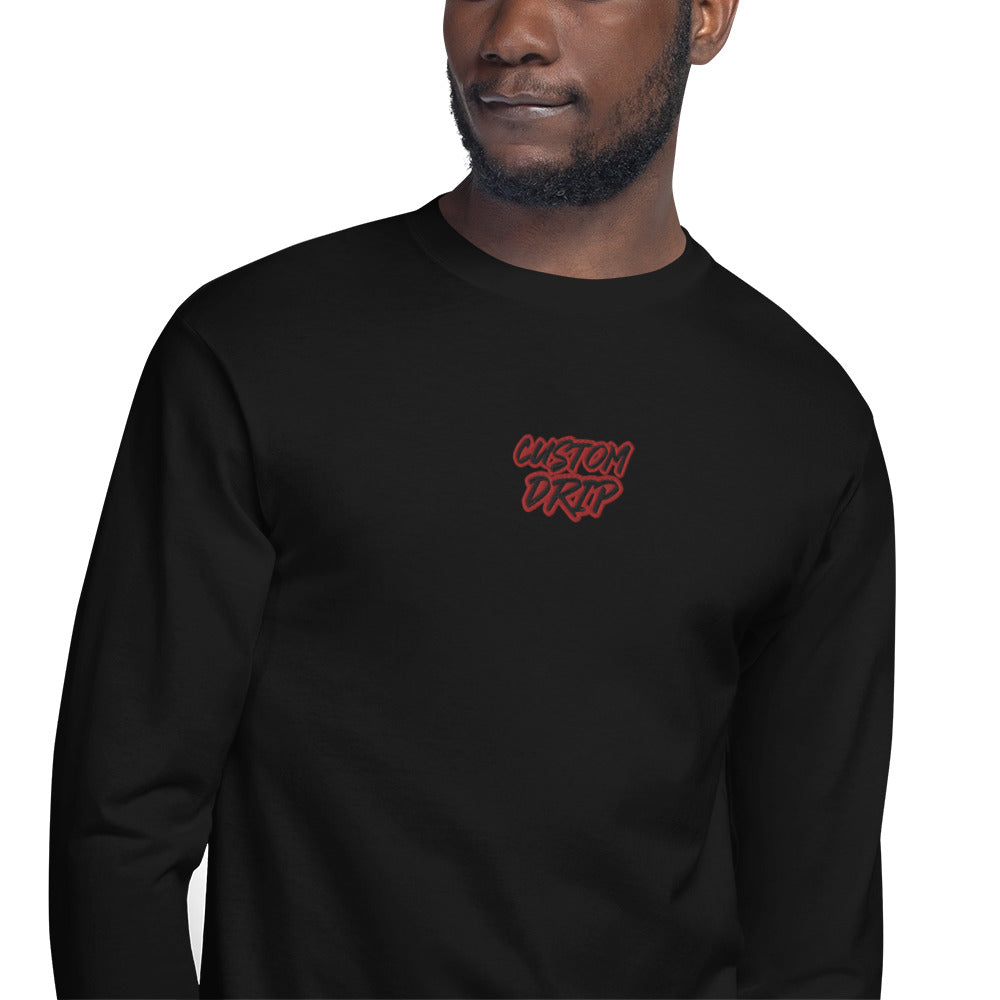 Custom Drip's Men's Champion Long Sleeve Shirt