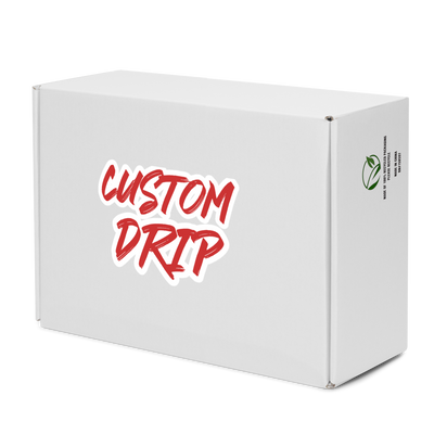 Custom Drip's Men’s high top canvas shoes