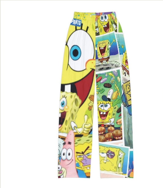 SpongeBob Kids Lounge Pants — Colorful Cartoon Sleepwear