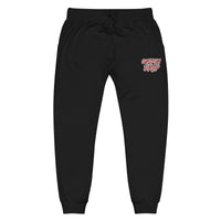 Custom Drip's White & Red Unisex fleece sweatpants