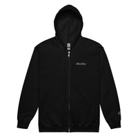 Black & White logo Unisex heavy blend zip hoodie