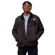 Custom Drps Unisex denim sherpa jacket