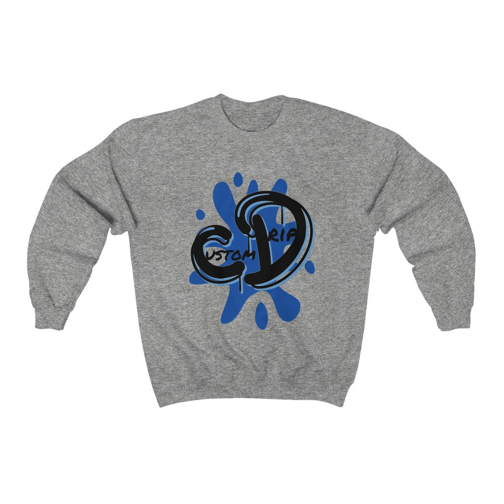 Custom Drip Splash Unisex Heavy Blend™ Crewneck Sweatshirt - CustomDripStore