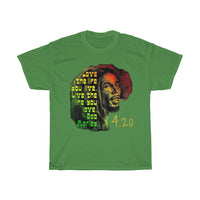 Bob Marley 4.20 Unisex Heavy Cotton Tee - CustomDripStore