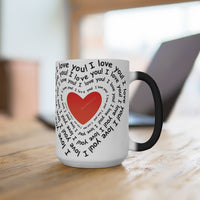 I Love you Color Changing Mug - CustomDripStore