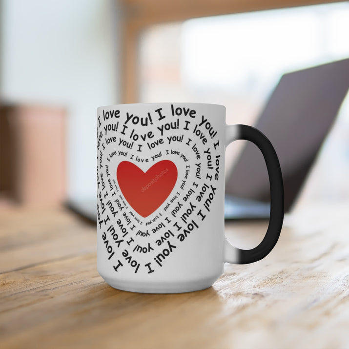 I Love you Color Changing Mug - CustomDripStore