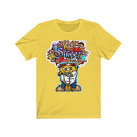 Sponge Bob Street life Unisex Jersey Short Sleeve Tee - CustomDripStore