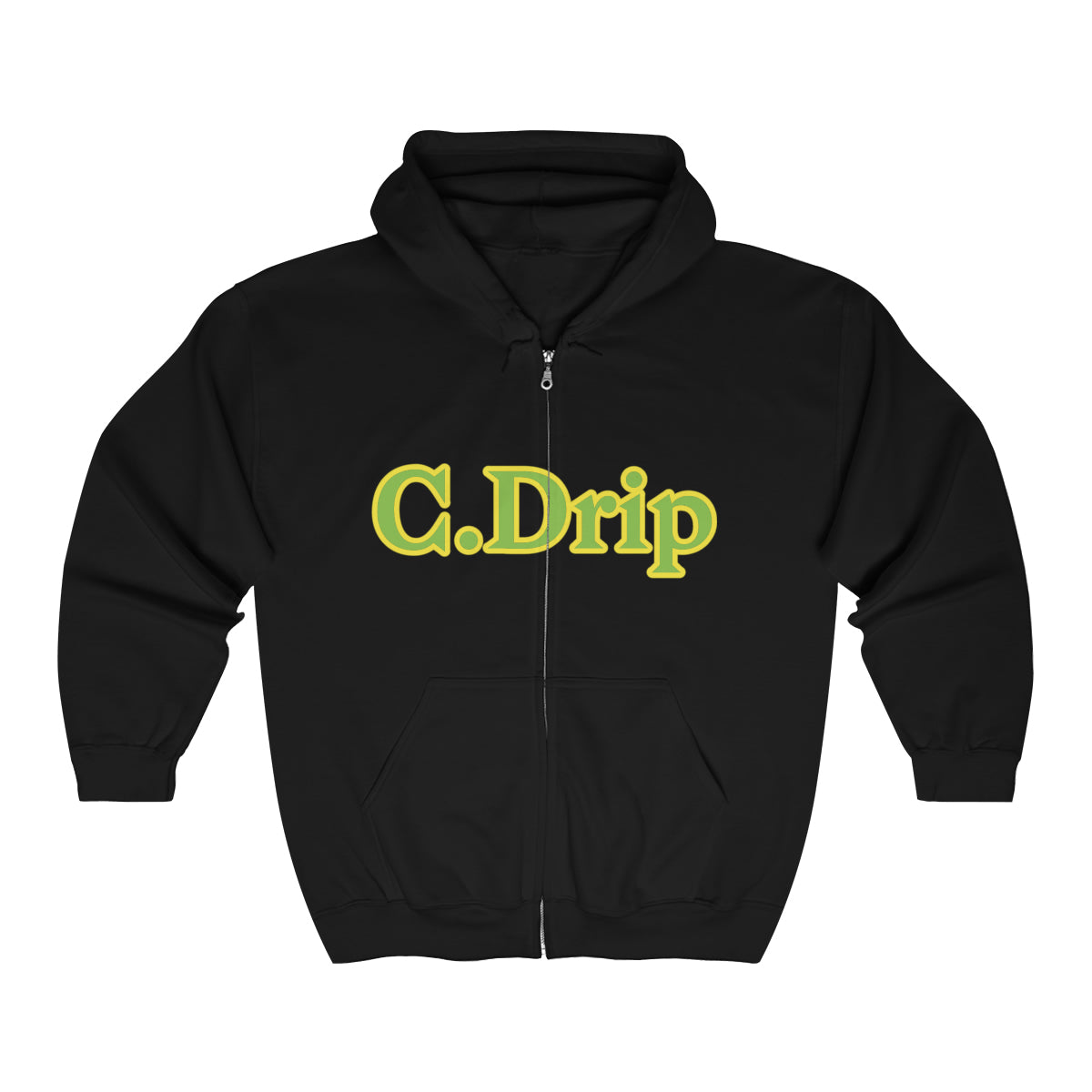 C. Drip Unisex Heavy Blend™ Full Zip Hooded Sweatshirt - CustomDripStore