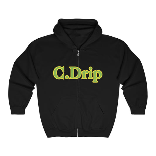 C. Drip Unisex Heavy Blend™ Full Zip Hooded Sweatshirt - CustomDripStore