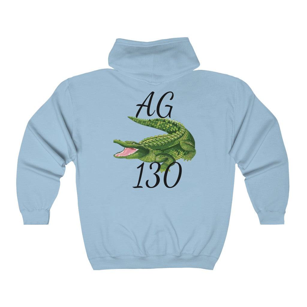 Altgeld Dirty 130 Finest Heavy Blend™ Full Zip Hooded Sweatshirt - CustomDripStore