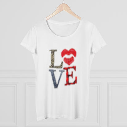 Women's Lover T-shirt, Valentine's day tee, Love t-shirt, Heart T-shirts, lips T-shirt - CustomDripStore