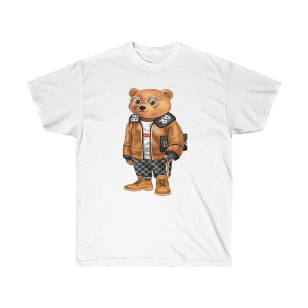 Bear Unisex Tee, Custom t-shirt, Graphic bear t-shirt - CustomDripStore