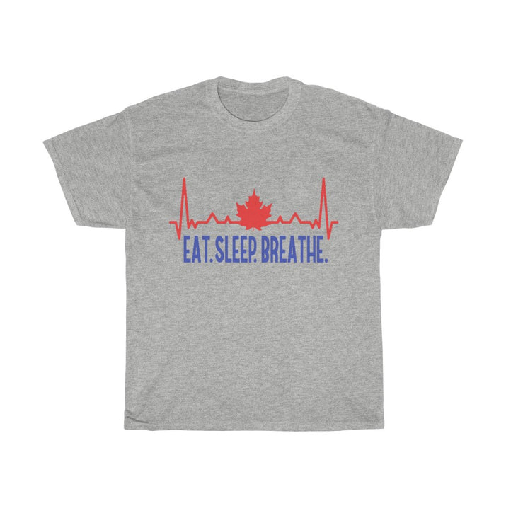Eat Sleep Breathe Unisex Heavy Cotton Tee - CustomDripStore