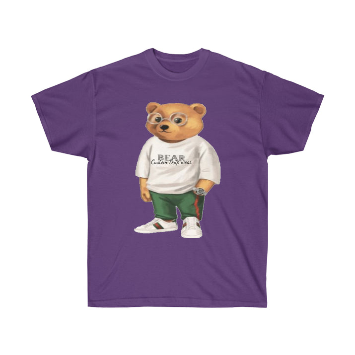 Bear Unisex Tee, Custom bear t-shirt, Graphic t-shirt, swag bear t-shirt - CustomDripStore