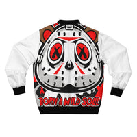 Born a wild soul Men's Bomber Jacket, Custom Bomber, Graphic bomber, Baw's Bomber - CustomDripStore