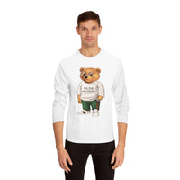 Custom Drip Classic Long Sleeve Bear T-Shirt - CustomDripStore