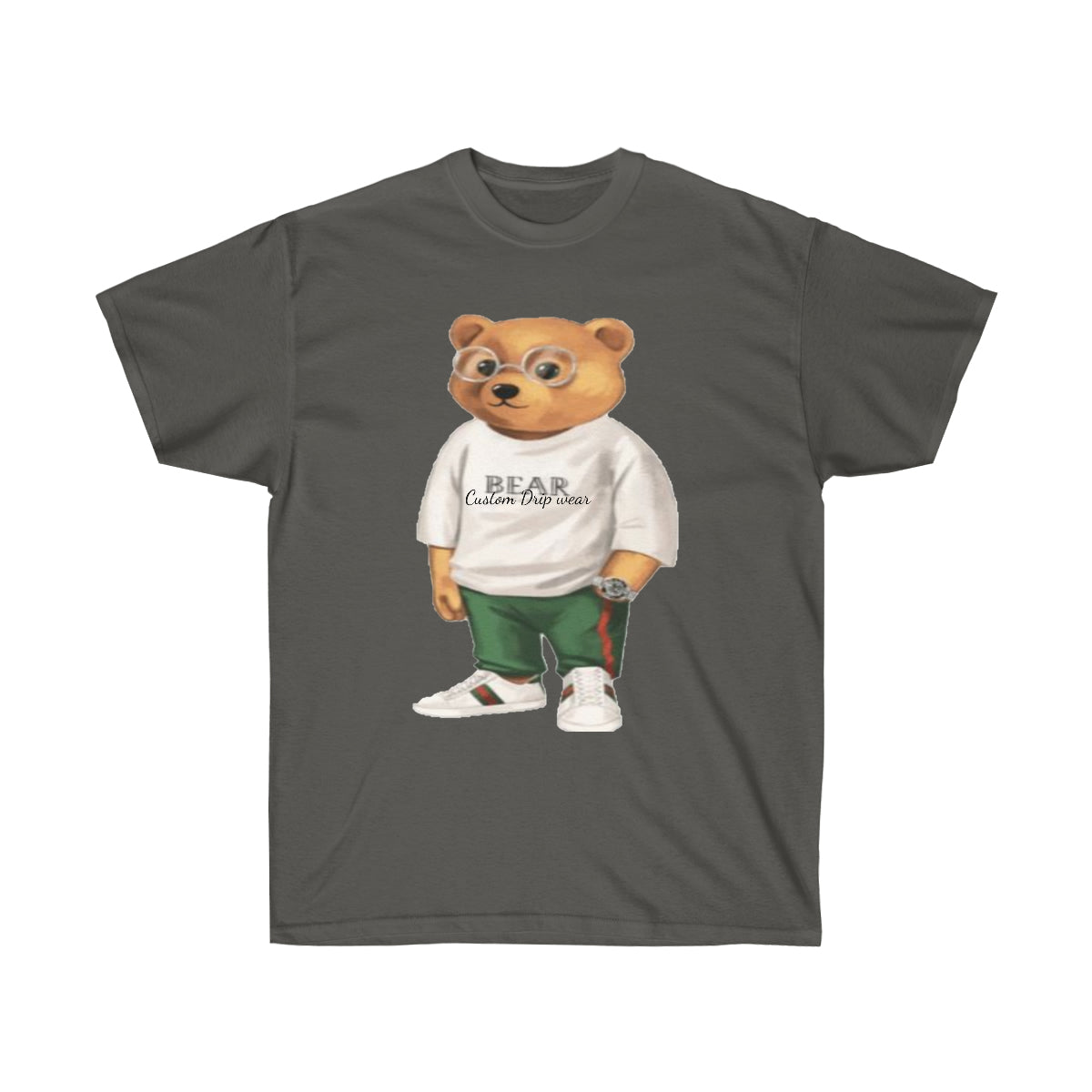 Bear Unisex Tee, Custom bear t-shirt, Graphic t-shirt, swag bear t-shirt - CustomDripStore