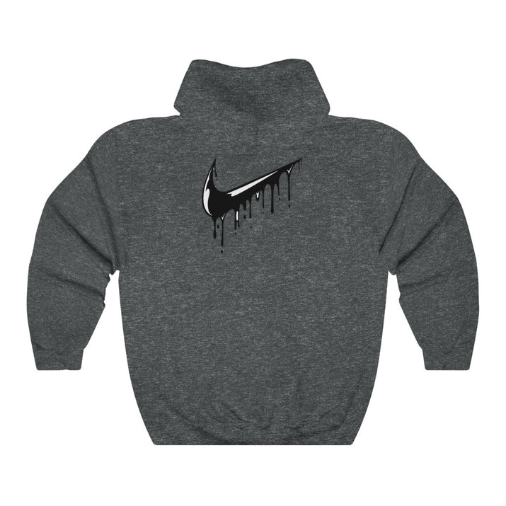 Grey & Black Custom Drip Unisex Heavy Blend™ Hooded Sweatshirt - CustomDripStore