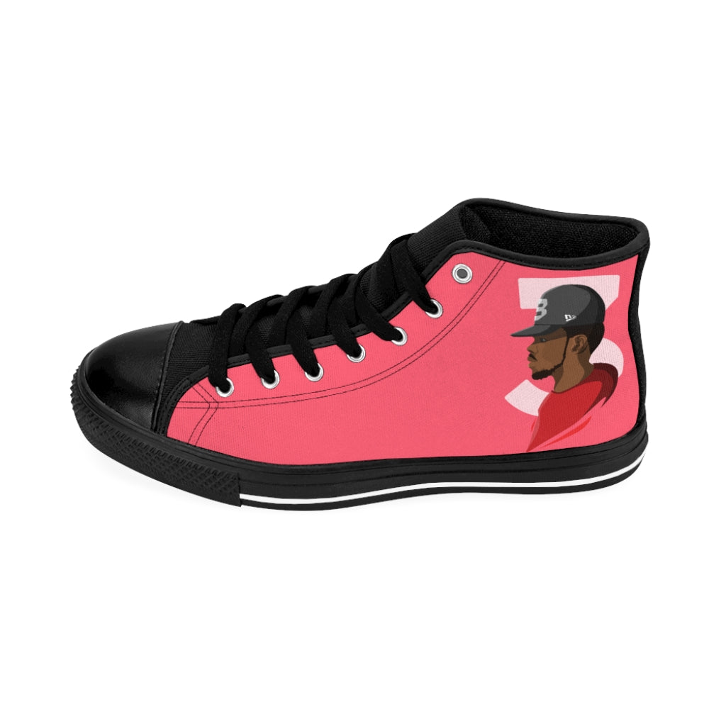 Chance Tha Rapper Men's High-top Sneakers - CustomDripStore