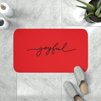 Joyful Memory Foam Bath Mat - CustomDripStore