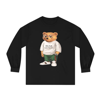 Custom Drip Classic Long Sleeve Bear T-Shirt - CustomDripStore