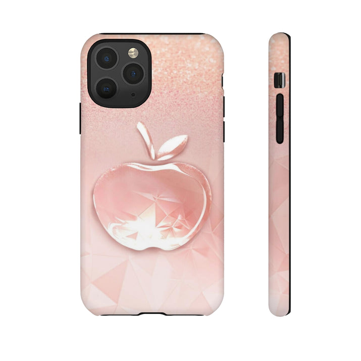 Pink apple Tough Cases, Apple cases, pink cases, Custom phone cases, Graphic phone cases - CustomDripStore