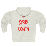 Dirty South Unisex Full Zip Hoodie, Custom Zip hoodie, Personalized Zip hoodie, Dirty South - CustomDripStore