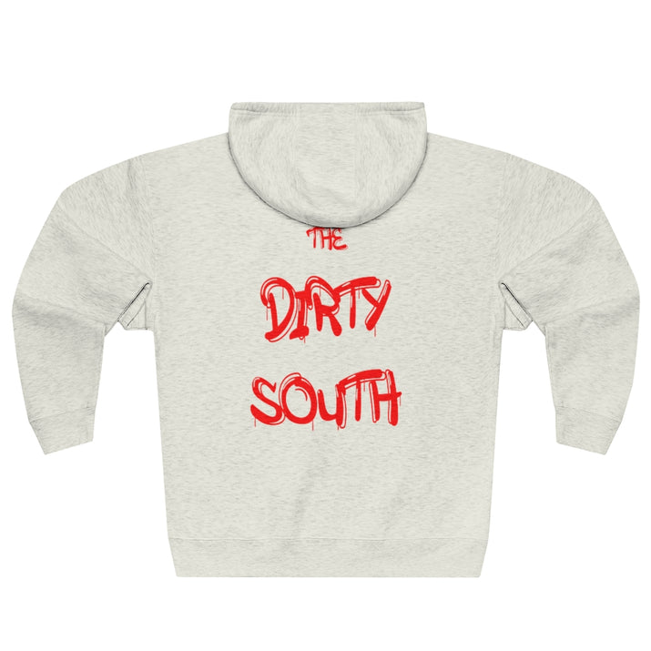 Dirty South Unisex Full Zip Hoodie, Custom Zip hoodie, Personalized Zip hoodie, Dirty South - CustomDripStore