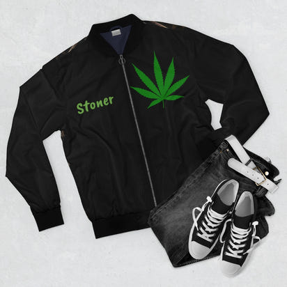 Stoner Men's AOP Bomber Jacket - CustomDripStore