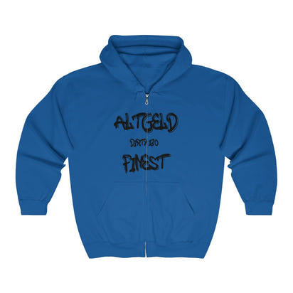 Altgeld Dirty 130 Finest Heavy Blend™ Full Zip Hooded Sweatshirt - CustomDripStore