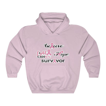 Cancer Survivor Unisex Heavy Blend™ Hooded Sweatshirt - CustomDripStore