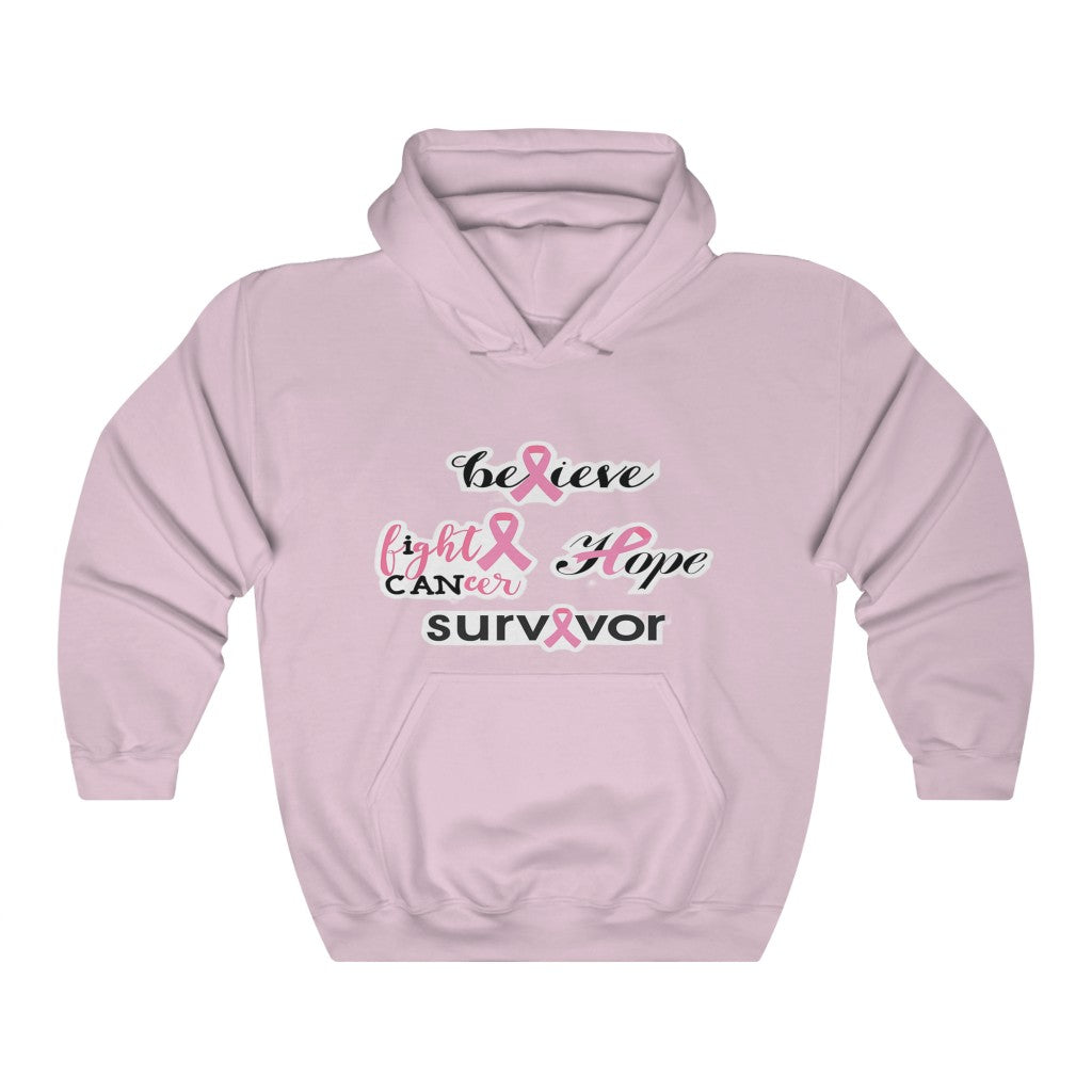 Cancer Survivor Unisex Heavy Blend™ Hooded Sweatshirt - CustomDripStore