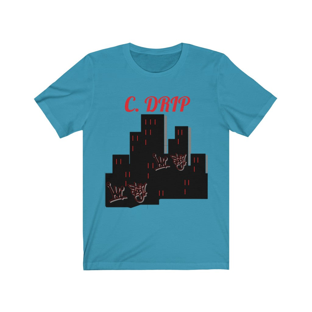 C. Drip City Unisex Jersey Short Sleeve Tee - CustomDripStore