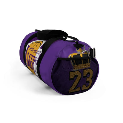 Custom Lakers Team Duffel Bag, Lakers Bag, Team bag, Custom bag, Personalized bag - CustomDripStore