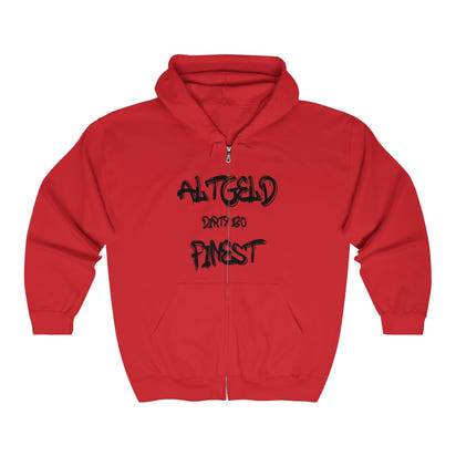 Altgeld Dirty 130 Finest Heavy Blend™ Full Zip Hooded Sweatshirt - CustomDripStore