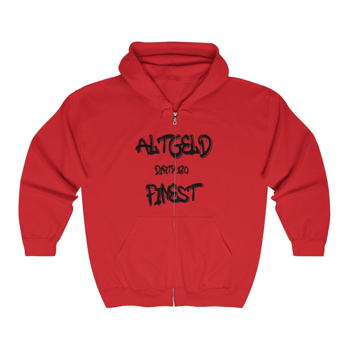 Altgeld Dirty 130 Finest Heavy Blend™ Full Zip Hooded Sweatshirt - CustomDripStore