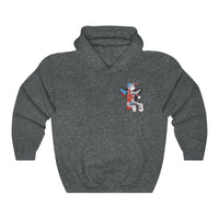 Air Bugs Bunny Unisex Hooded Sweatshirt, Custom Hooded sweatshirt, Graphic hooded sweatshirt, Bugs Bunny hooded sweatshirt - CustomDripStore