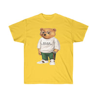 Bear Unisex Tee, Custom bear t-shirt, Graphic t-shirt, swag bear t-shirt - CustomDripStore