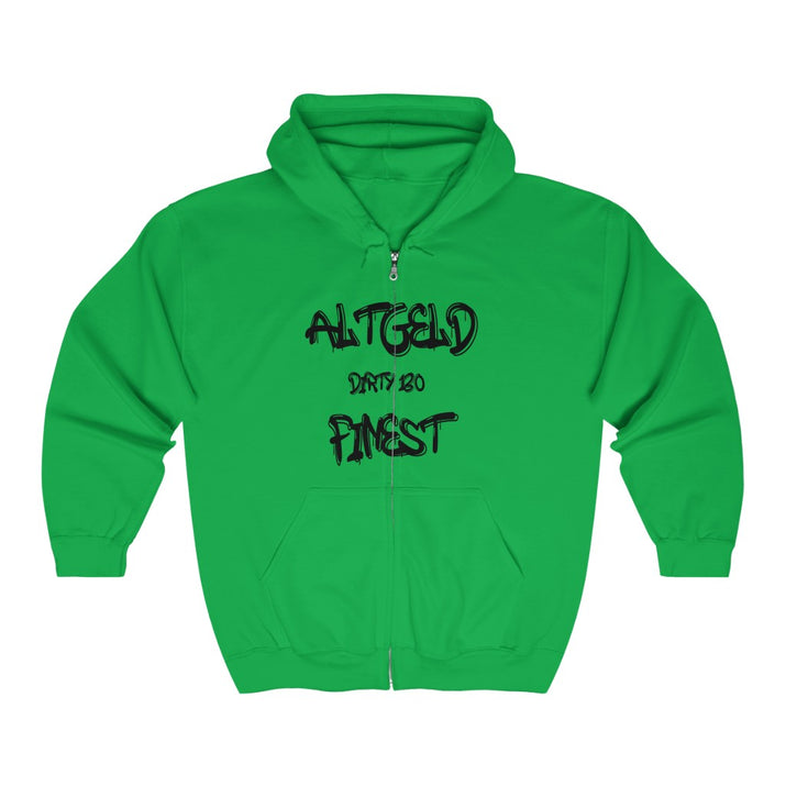 Altgeld Dirty 130 Finest Heavy Blend™ Full Zip Hooded Sweatshirt - CustomDripStore