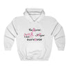 Cancer Survivor Unisex Heavy Blend™ Hooded Sweatshirt - CustomDripStore