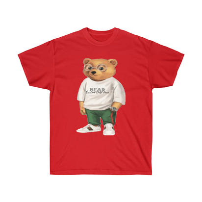 Bear Unisex Tee, Custom bear t-shirt, Graphic t-shirt, swag bear t-shirt - CustomDripStore