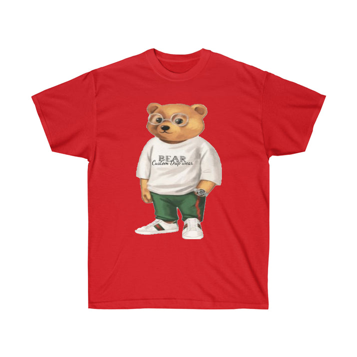 Bear Unisex Tee, Custom bear t-shirt, Graphic t-shirt, swag bear t-shirt - CustomDripStore