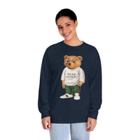 Custom Drip Classic Long Sleeve Bear T-Shirt - CustomDripStore