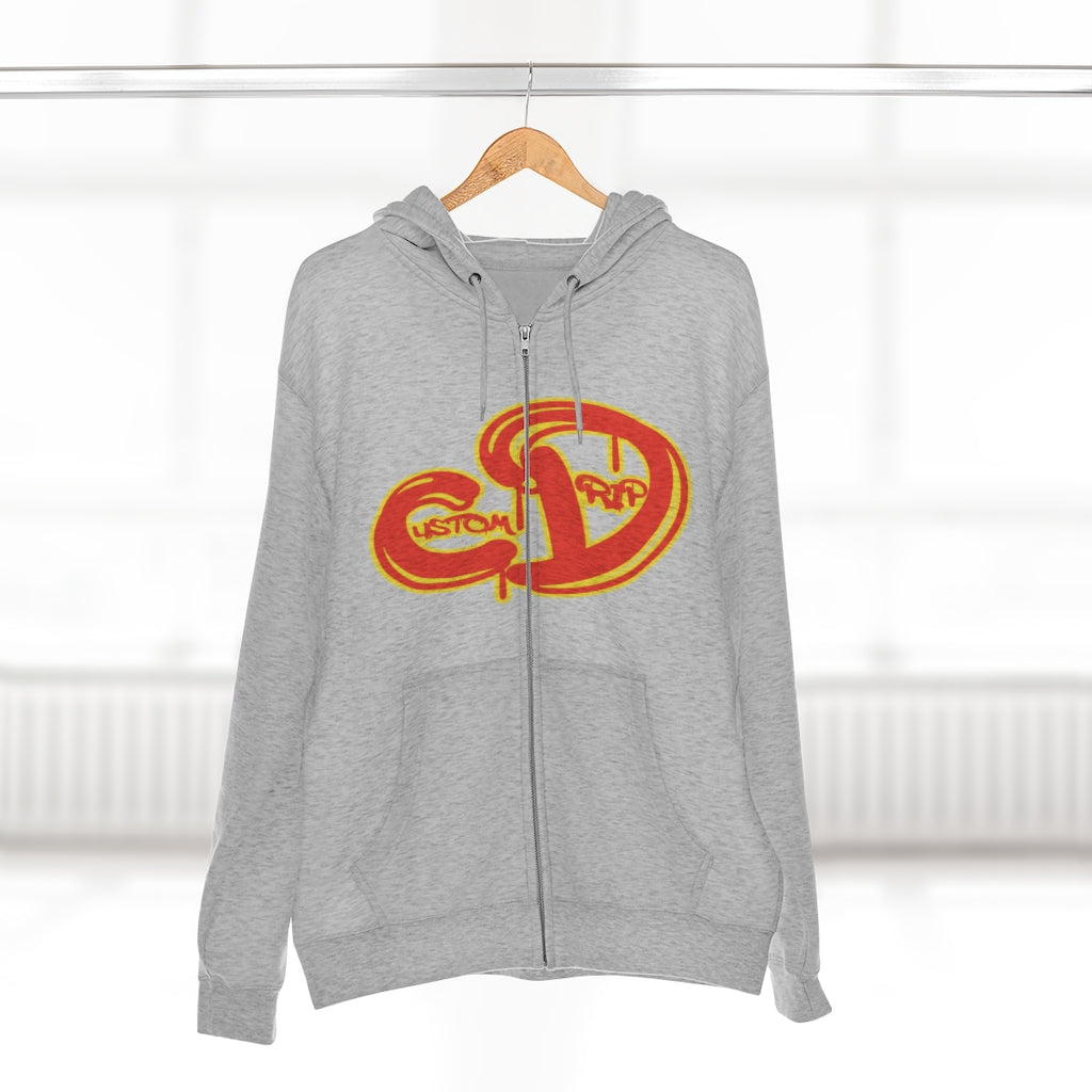 Custom Drip's Unisex Full Zip Hoodie - CustomDripStore