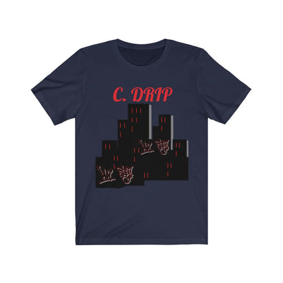 C. Drip City Unisex Jersey Short Sleeve Tee - CustomDripStore