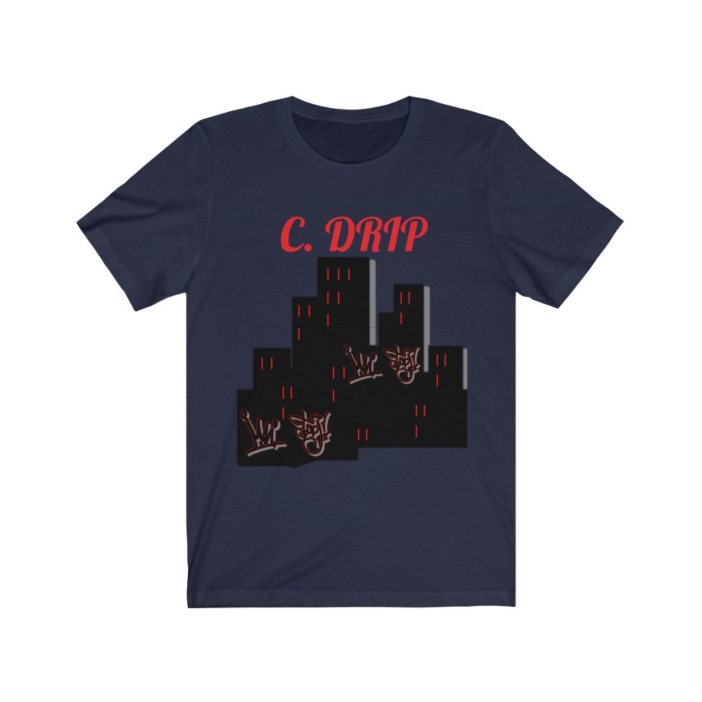 C. Drip City Unisex Jersey Short Sleeve Tee - CustomDripStore